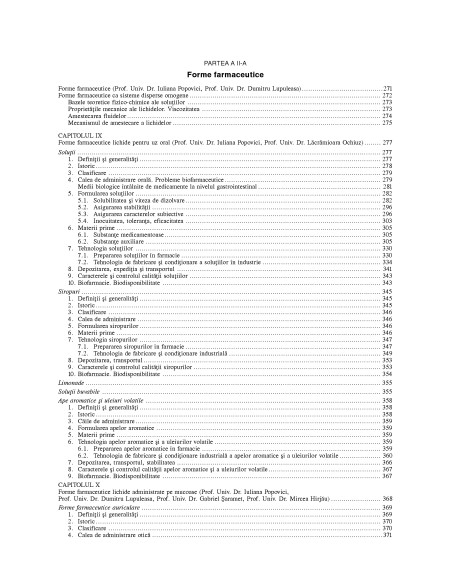 Tehnologie farmaceutică. Volumul I