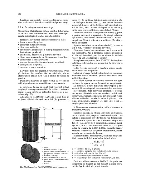 Tehnologie farmaceutică. Volumul I