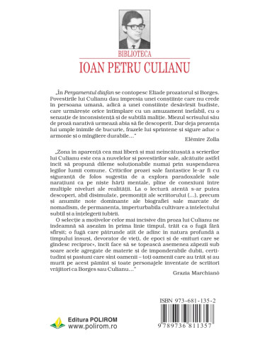 Pergamentul diafan • Ultimele povestiri Pergamentul diafan • Ultimele povestiri