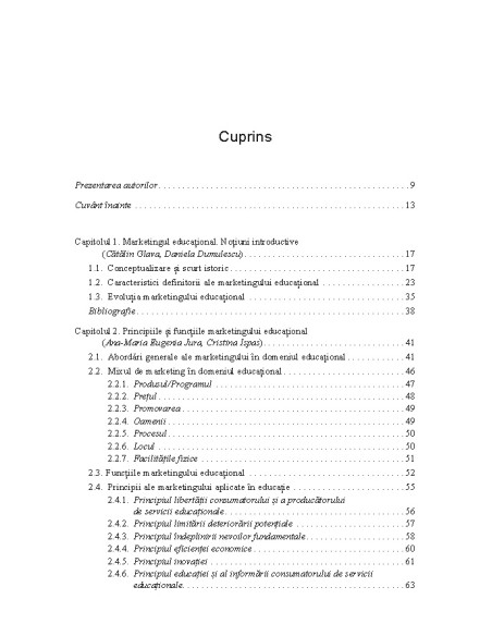 Marketingul educaţional