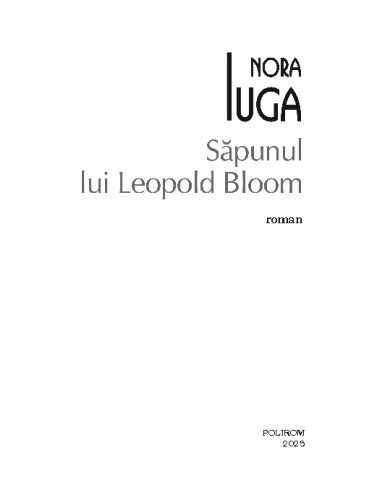 Săpunul lui Leopold Bloom