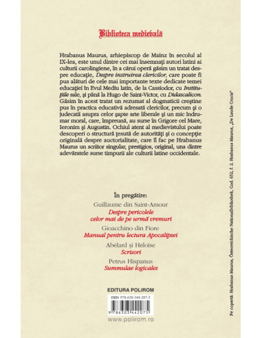 Despre instruirea clericilor