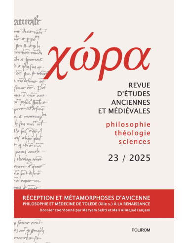 Chôra. Revistă de studii antice şi medievale... 23/2025