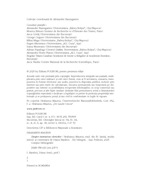 Despre instruirea clericilor