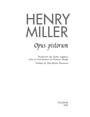 Opus pistorum