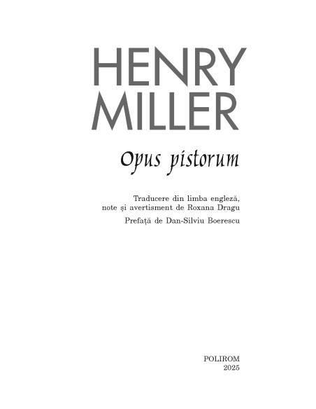 Opus pistorum