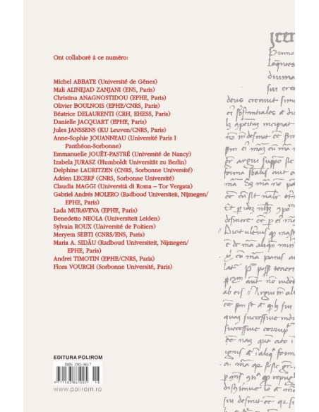 Chôra. Revistă de studii antice şi medievale. Nr. 23/2025