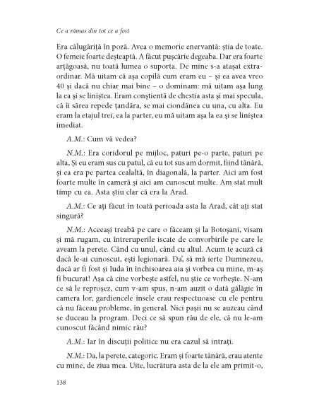 Ce a rămas din tot ce a fost