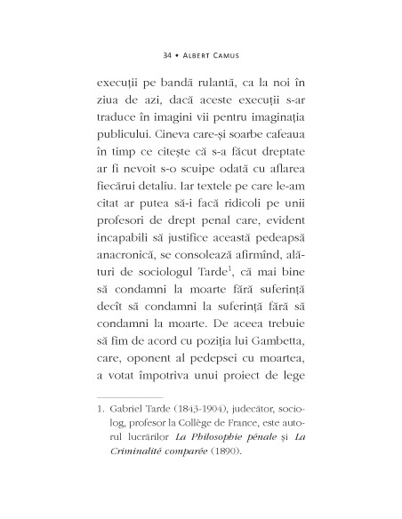 Reflecţii despre ghilotină