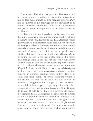 Salinger şi fata cu părul roşcat Salinger şi fata cu părul roşcat