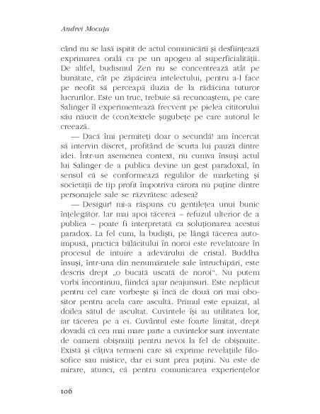 Salinger şi fata cu părul roşcat