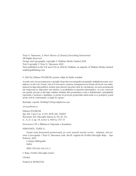 Despre toate fenomenele paranormale, pe scurt