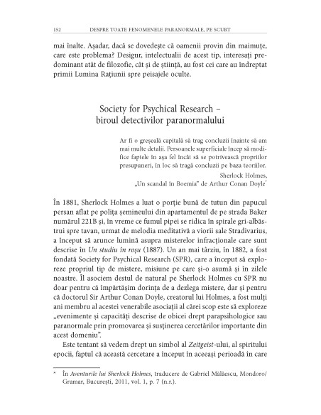 Despre toate fenomenele paranormale, pe scurt