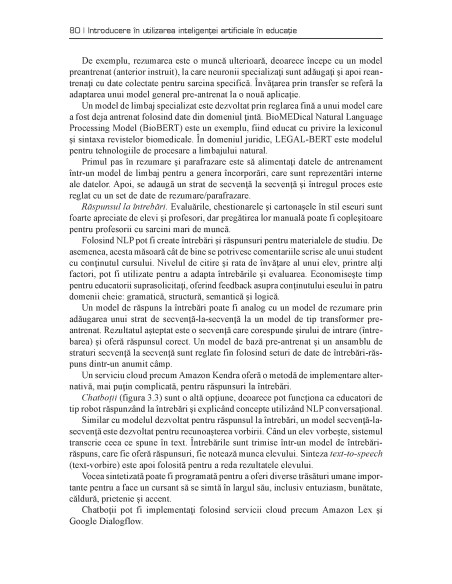 Introducere în utilizarea inteligenţei artificiale în educaţie