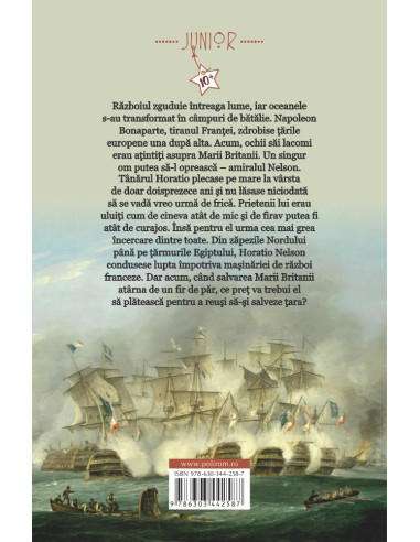 Aventuri în timp. Nelson. Eroul mărilor Aventuri în timp. Nelson. Eroul mărilor