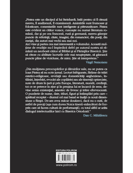 Proximităţi şi mărturisiri. Jurnal