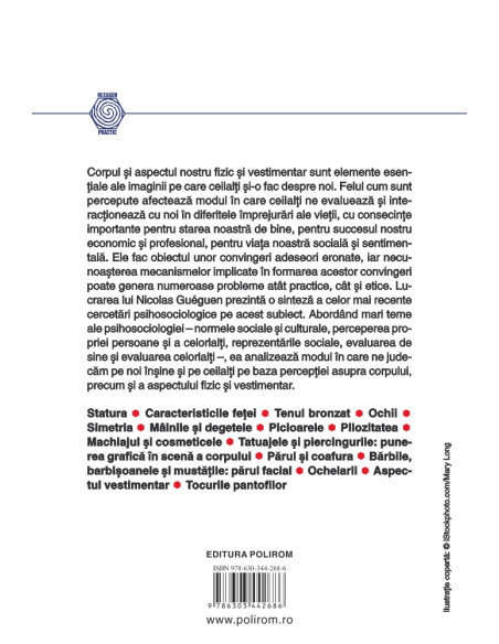 Corpul, aparenţa şi imaginea