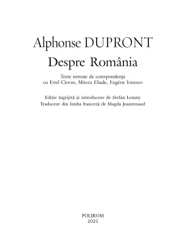 Despre România Despre România