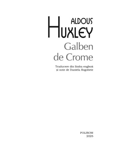 Galben de Crome
