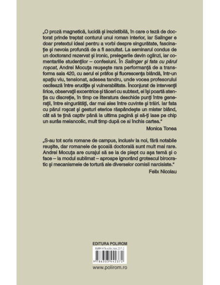 Salinger şi fata cu părul roşcat