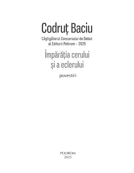 Împărăţia cerului şi a eclerului