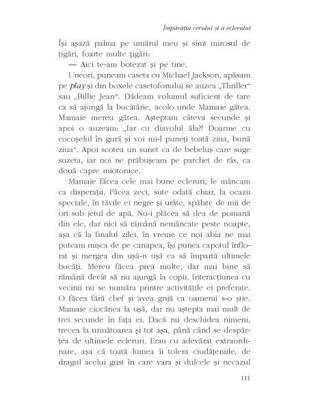 Împărăţia cerului şi a eclerului