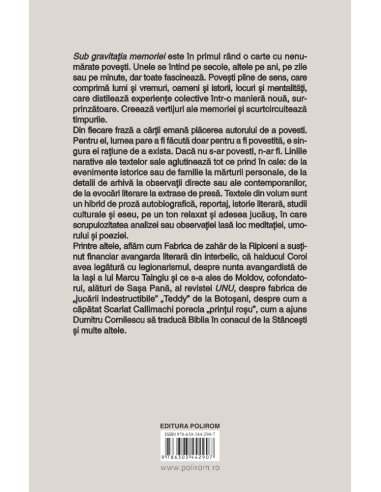 Sub gravitaţia memoriei Sub gravitaţia memoriei