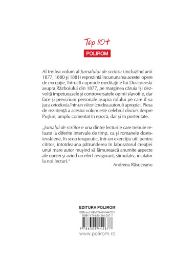 Jurnal de scriitor. Volumul III Jurnal de scriitor. Volumul III