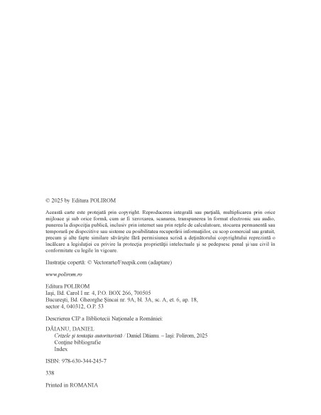 Crizele şi tentaţia autoritaristă