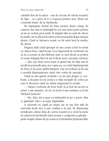 Dacă aş avea chipul tău