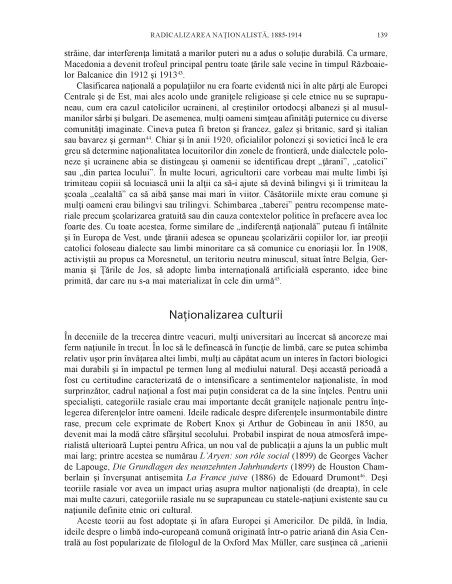 Naţionalismul. O istorie globală