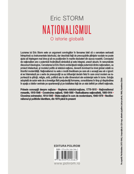 Naţionalismul. O istorie globală