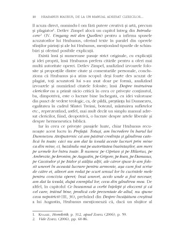 Despre instruirea clericilor