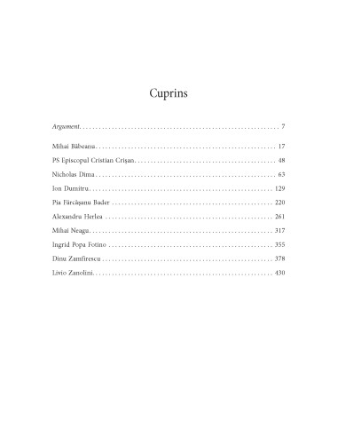 Dialoguri esenţiale din exil