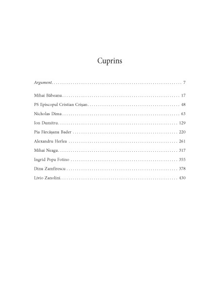 Dialoguri esenţiale din exil