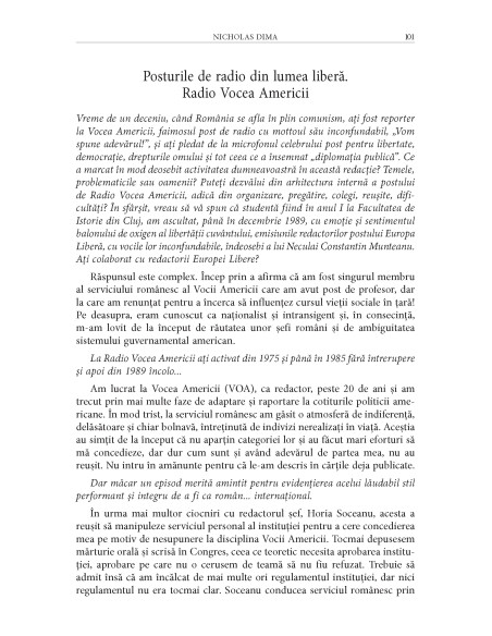 Dialoguri esenţiale din exil