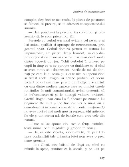 Instinct de supravieţuire