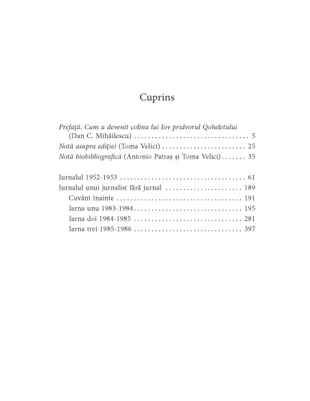 Jurnalul unui jurnalist fără jurnal