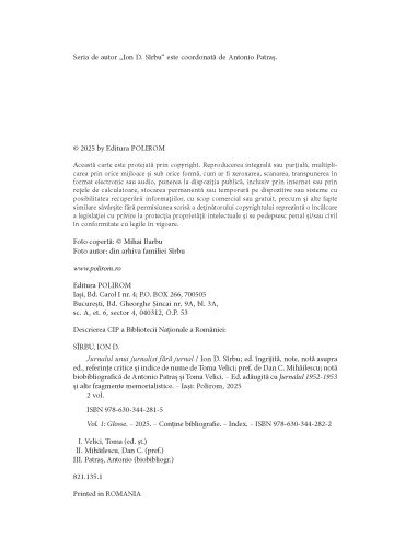 Jurnalul unui jurnalist fără jurnal