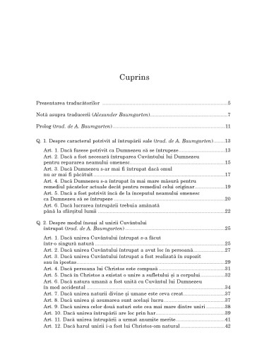 Summa theologica. Volumul IV