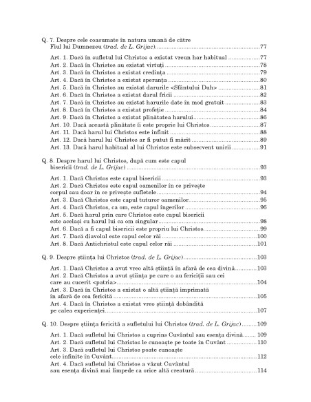 Summa theologica. Volumul IV