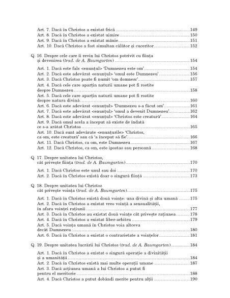 Summa theologica. Volumul IV