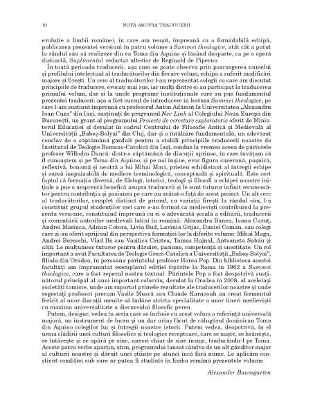 Summa theologica. Volumul IV