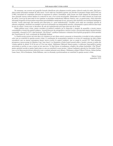 Enciclopedia istorică a comunităţilor evreieşti din România. Volumul II