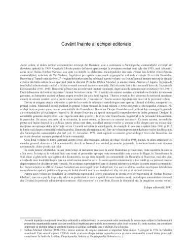 Enciclopedia istorică a comunităţilor...