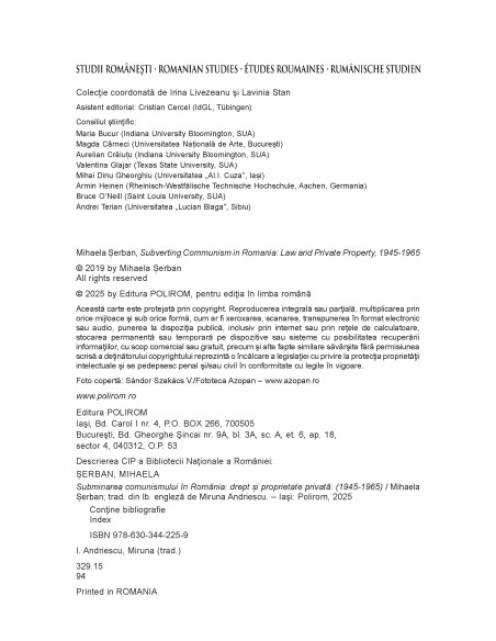 Subminarea comunismului în România