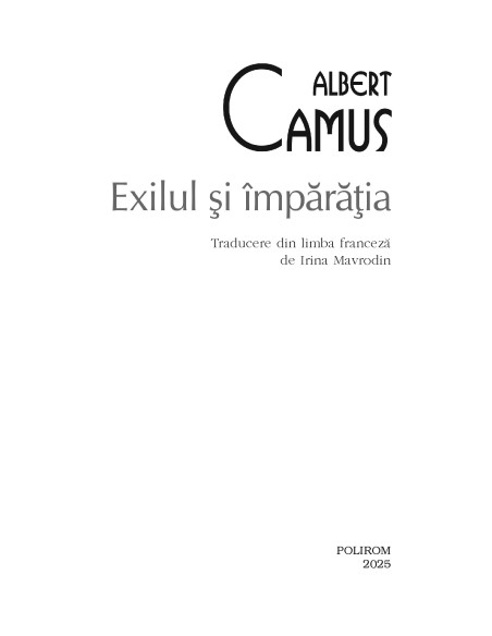 Exilul şi împărăţia