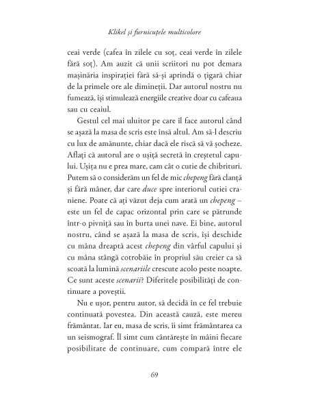 Klikel şi furnicuţele multicolore