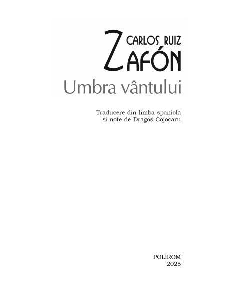 Pachet promoţional tetralogia Cimitirul Cărţilor Uitate Top 10+
