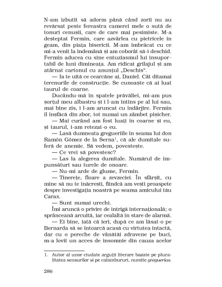 Pachet promoţional tetralogia Cimitirul Cărţilor Uitate Top 10+